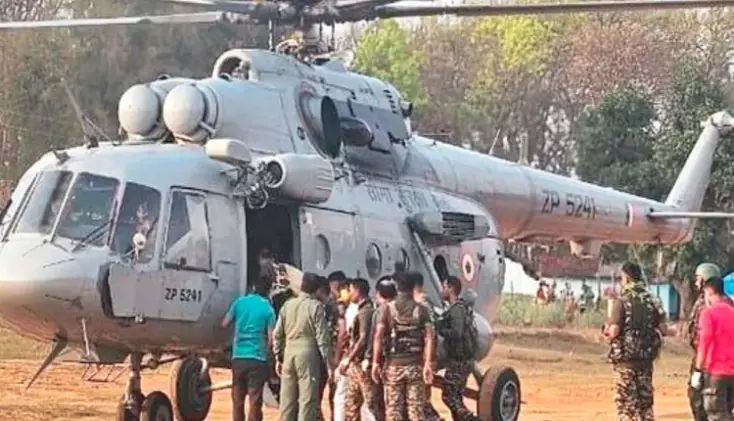 ସରଣ୍ଡା ଜଙ୍ଗଲରେ ପୁଣି ଲ୍ୟାଣ୍ଡମାଇନ୍ ବିସ୍ଫୋରଣ: ଏସଆଇ ସହିଦ, ଯବାନ ଗୁରୁତର