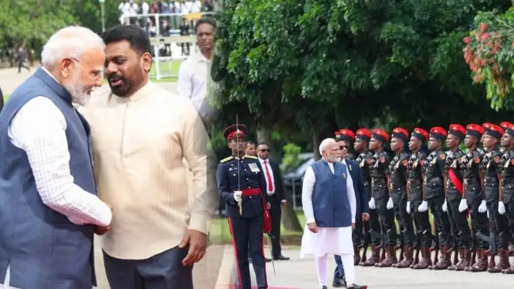 ୩ ଦିନିଆ ଶ୍ରୀଲଙ୍କା ଗସ୍ତରେ ମୋଦି, ବିମାନବନ୍ଦରରେ ସ୍ବାଗତ କଲେ ପ୍ରଧାନମନ୍ତ୍ରୀ