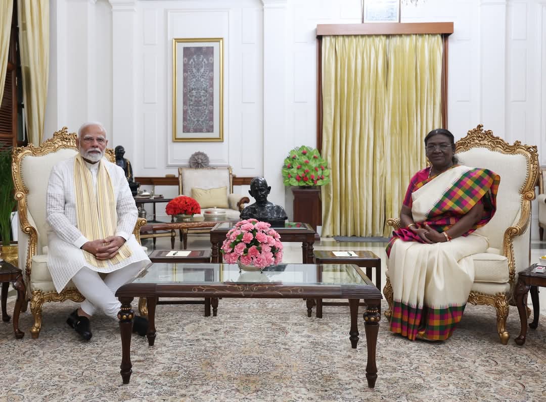 ‘ସୁଖ, ସମୃଦ୍ଧି ଆଉ ସୌଭାଗ୍ୟ’: ରଥଯାତ୍ରା ଉପଲକ୍ଷେ ଶୁଭେଚ୍ଛା ଜଣାଇଲେ ରାଷ୍ଟ୍ରପତି ମୁର୍ମୁ, ପ୍ରଧାନମନ୍ତ୍ରୀ ମୋଦି