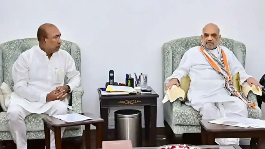 ପୁଣି ମଣିପୁର ସ୍ଥିତି ବେହାଲ, ଶାହାଙ୍କୁ ଭେଟିଲେ ପୂର୍ବତନ ମୁଖ୍ୟମନ୍ତ୍ରୀ