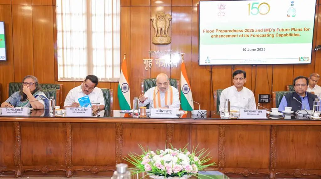 ଦେଶରେ ବନ୍ୟା ପରିଚାଳନା ପ୍ରସ୍ତୁତିର ସମୀକ୍ଷା କଲେ କେନ୍ଦ୍ର ସ୍ୱରାଷ୍ଟ୍ର ମନ୍ତ୍ରୀ ଅମିତ ଶାହ