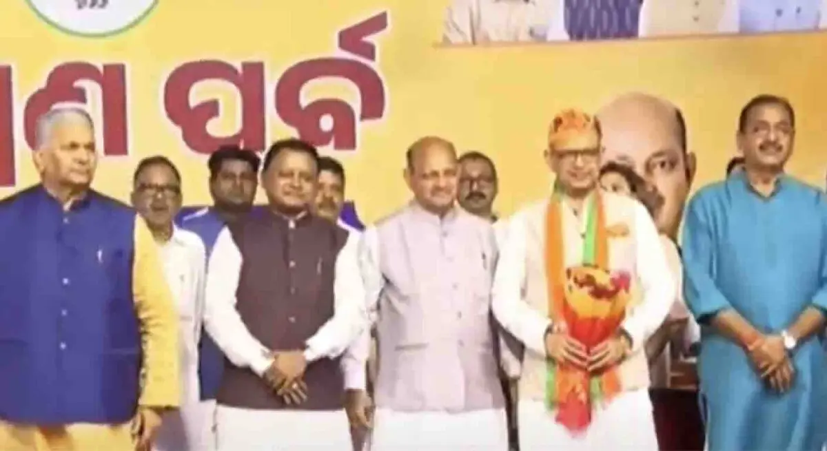 ବିଜେପିରେ ସାମିଲ ହେଲେ ଅମର ପଟ୍ଟନାୟକ