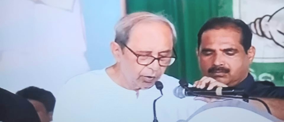 ନିର୍ବାଚନୀ ସଭାରେ ଯୋଗଦେଲେ ବିଜେଡି ସଭାପତି ନବୀନ