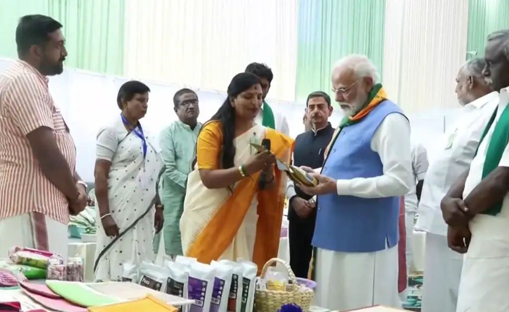 ଧାନ କ୍ଷେତ୍ରରେ ତାମିଲନାଡୁ ଦ୍ୱାରା କରାଯାଇଥିବା କାର୍ଯ୍ୟ ବିଶ୍ୱ ସ୍ତରରେ ଅତୁଳନୀୟ: ପ୍ରଧାନମନ୍ତ୍ରୀ