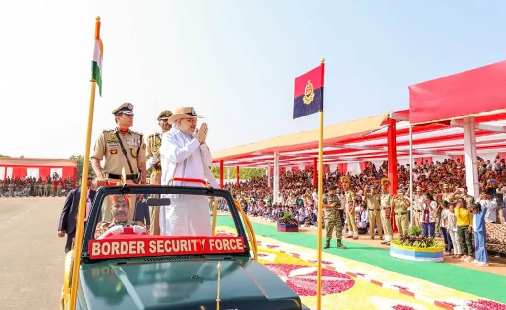 ‘ବିଏସ୍ଏଫ୍’ର ହୀରକ ଜୟନ୍ତୀ ସମାରୋହକୁ ସମ୍ବୋଧିତ କଲେ ଅମିତ ଶାହ