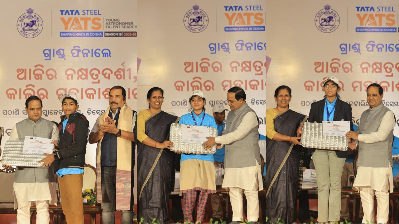 ଟାଟା ଷ୍ଟିଲ ୟାଟସ୍ ରେ ଢେଙ୍କାନାଳ ଓ ତାଳଚେରର ଛାତ୍ରଛାତ୍ରୀଙ୍କ ବାଜିମାତ, କରିବେ ଇସ୍ରୋ ଭ୍ରମଣ
