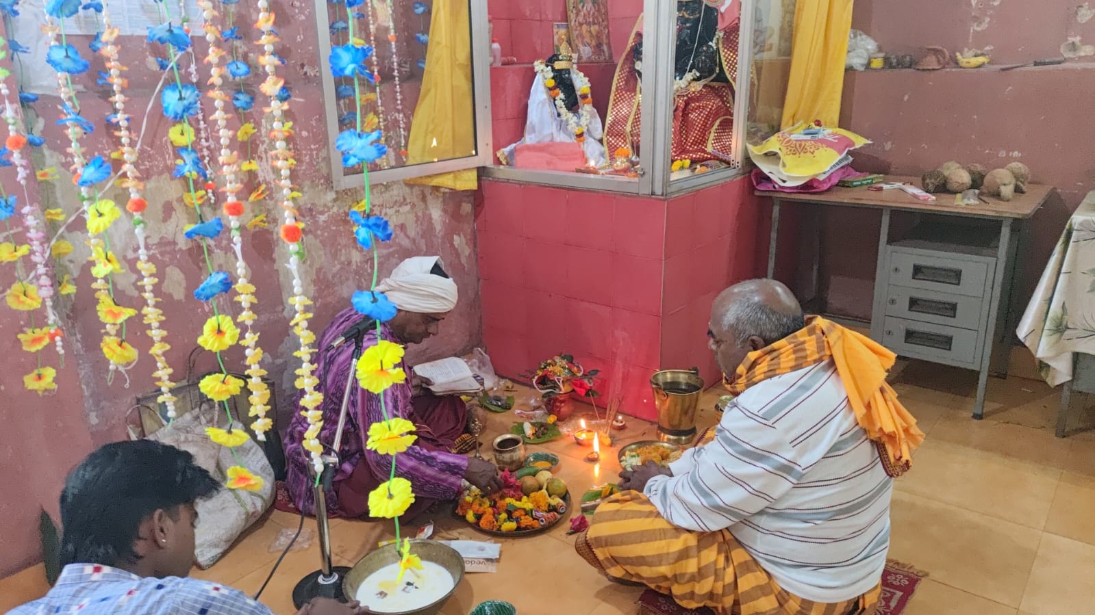ବାକ୍ ଦେବୀ ମା ସରସ୍ଵତୀଙ୍କ ପୂଜା ବହୁ ଆଡ଼ମ୍ବର ସହକାରେ ପାଳନ