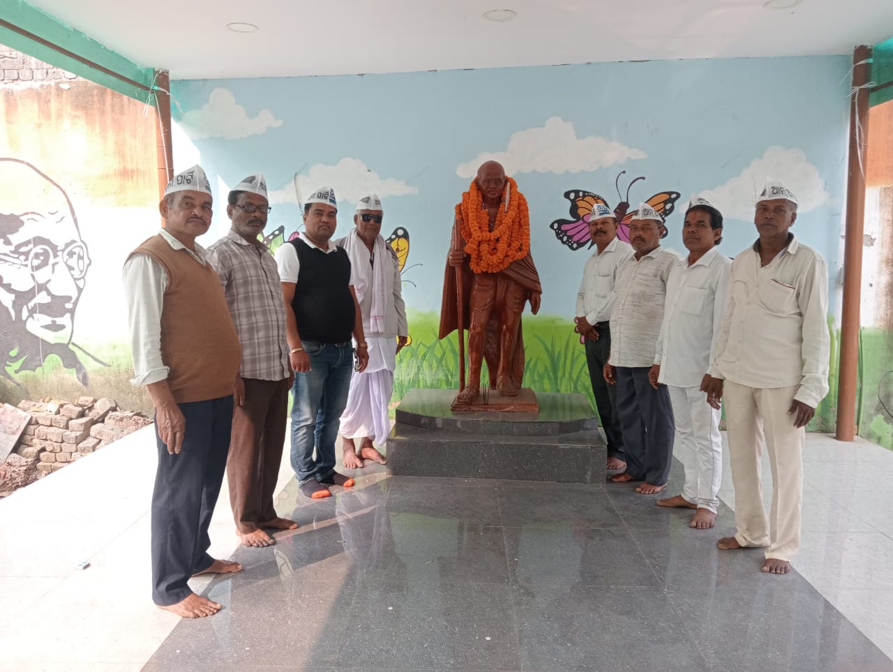ଆମ୍ ଆଦମୀ ପାର୍ଟି ପକ୍ଷରୁ ସହୀଦ ଦିବସ ପାଳିତ