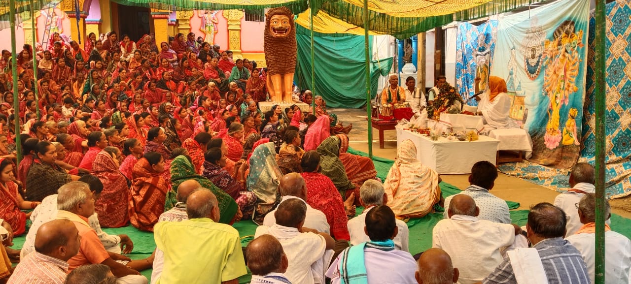 ଶ୍ରୀମଦ୍ ଭାଗବତ କଥା ଜ୍ଞାନଯଜ୍ଞ ସପ୍ତାହ ଉଦ୍ଯାପିତ
