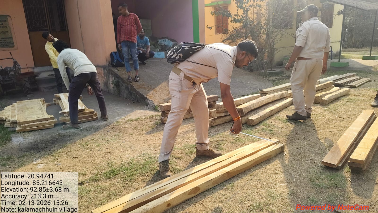 ବିପୁଳ ପରିମାଣର ଶାଗୁଆନ ପଟା ସହ ଅନ୍ୟ ପଟା ଜବତ