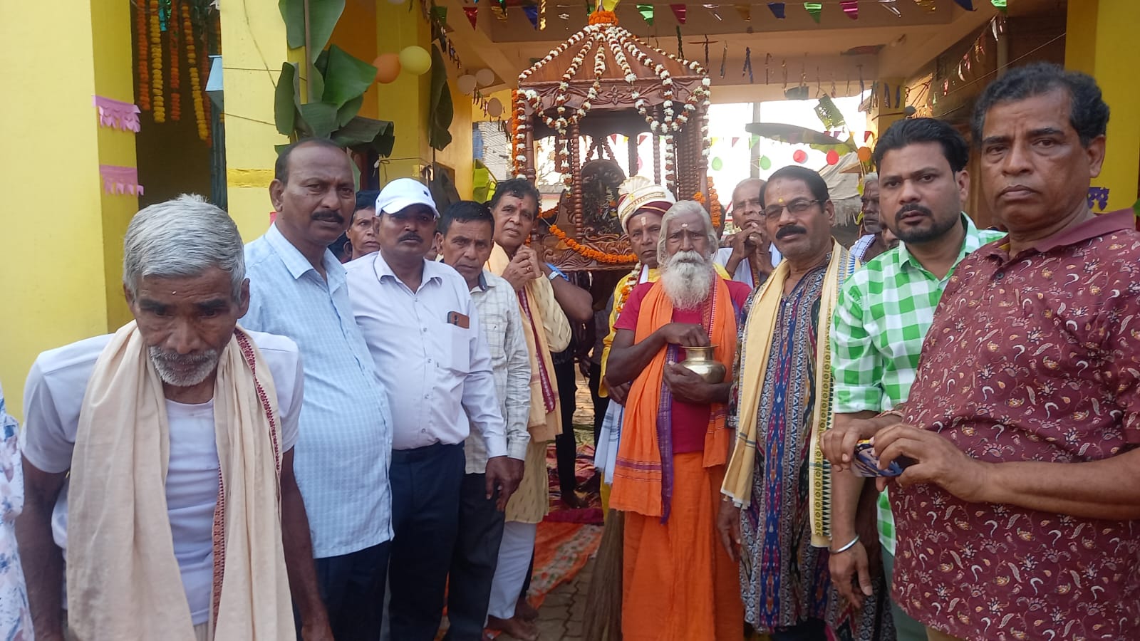 ଗେଙ୍ଗୁଟିଆ ଗ୍ରାମର ଆରାଧ୍ୟ ଦେବତା ଶ୍ରୀ ସତ୍ୟନାରାୟଣଙ୍କ ବାର୍ଷିକ ଉତ୍ସବ