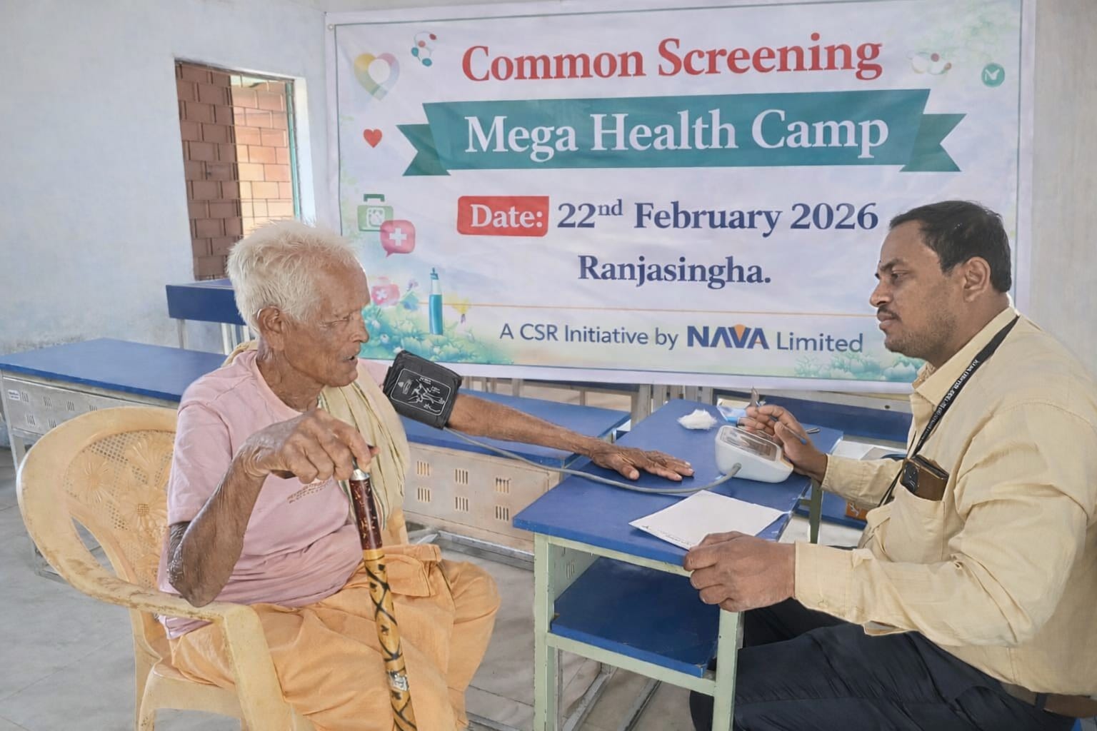 ଶିବପୁର ଓ ରଞ୍ଜାସିଂଘା, ଓଡାପଡା ବ୍ଲକରେ ମେଗା ସ୍ୱାସ୍ଥ୍ୟ ଶିବିର ଆୟୋଜିତ