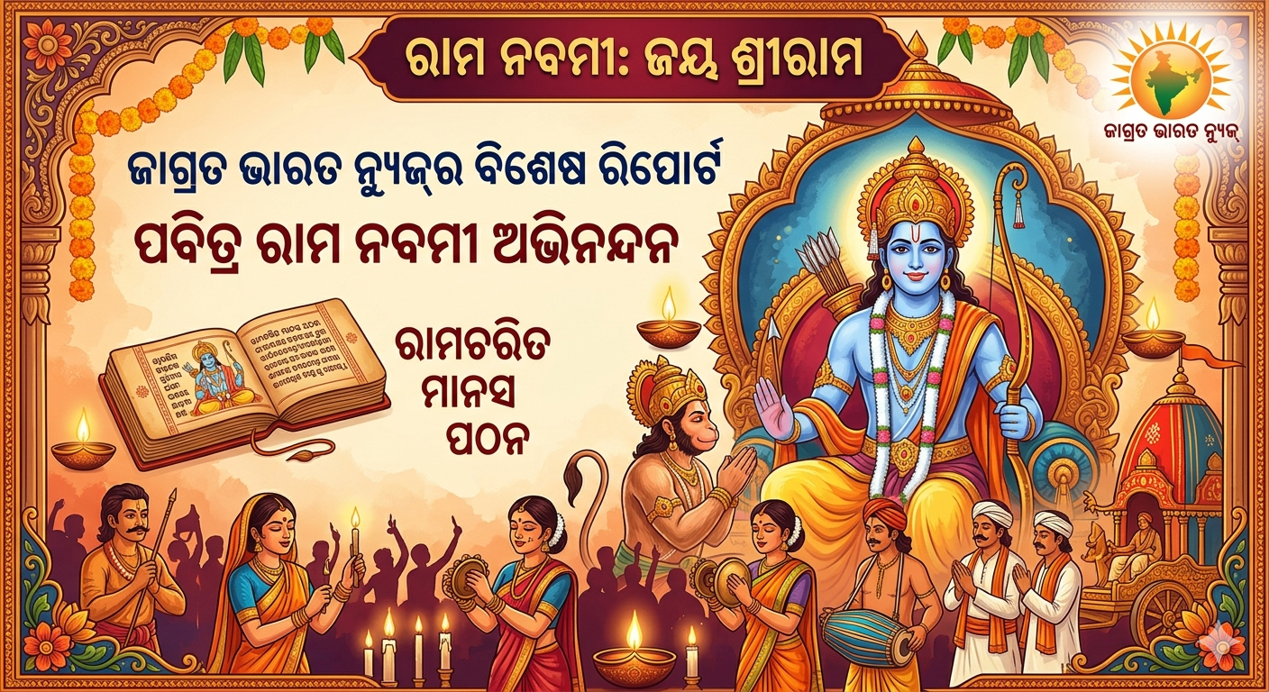 “ଧର୍ମ ଓ ମର୍ଯ୍ୟାଦାର ମହାପର୍ବ ‘ରାମ ନବମୀ’: ଜାଣନ୍ତୁ ଓଡ଼ିଶାରେ କିଭଳି ରହିଛି ଏହାର ସ୍ୱତନ୍ତ୍ର ପରମ୍ପରା”