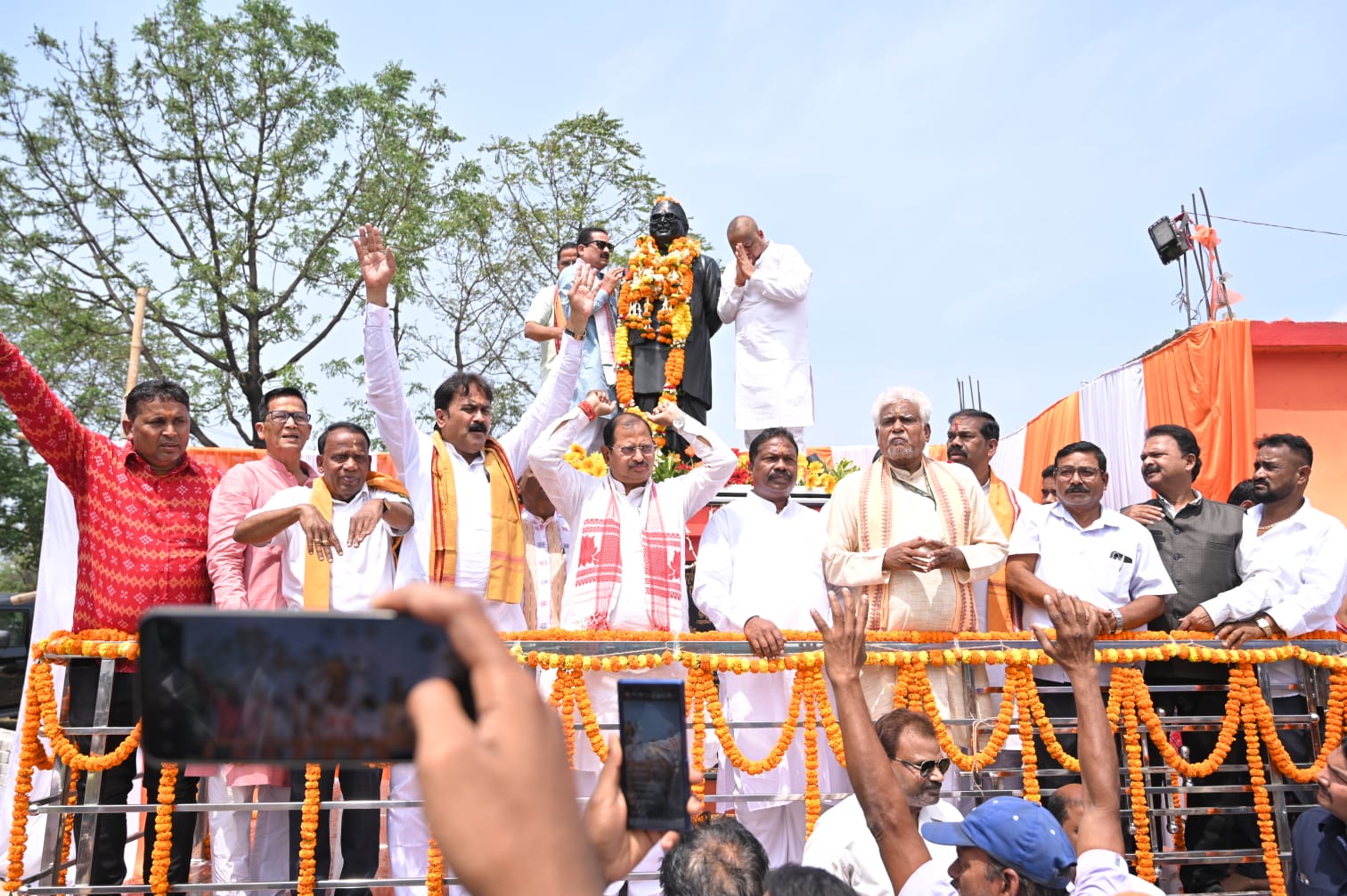 ପ୍ରଥମ ଶ୍ରାଦ୍ଧ ବାର୍ଷିକ ଉପଲକ୍ଷେ ପ୍ରତିମୂର୍ତି ଉନ୍ମୋଚନ ଓ ସ୍ମୃତି ସଭା