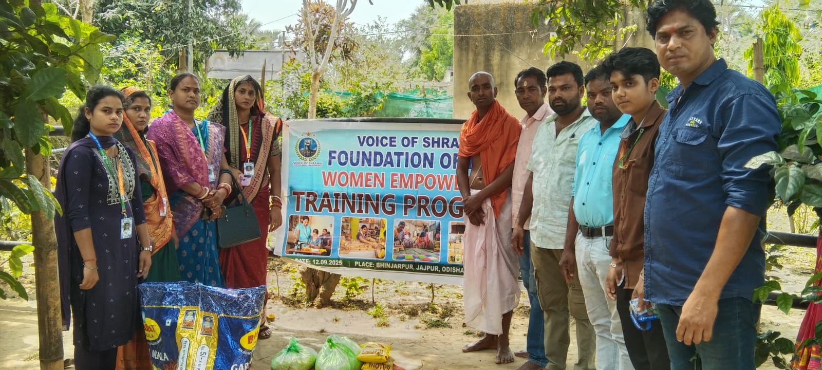 ଗାଡି ଦୃର୍ଘଟଣାରେ ମୃତ୍ୟୁ ବରଣ କରିଥିବା ରାଜେନ୍ଦ୍ରଙ୍କ ଏକାଦଶାହରେ ସାହାଯ୍ୟ