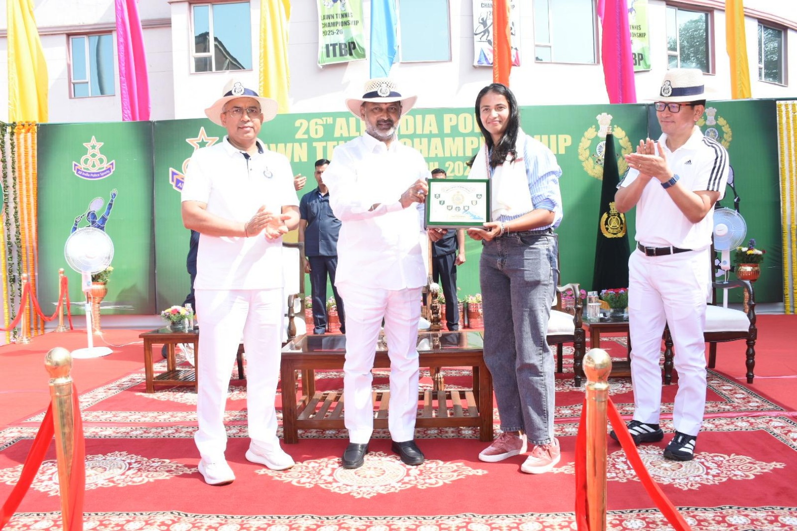 ୨୬ତମ ଅଲ୍ ଇଣ୍ଡିଆ ପୋଲିସ ଲନ୍ ଟେନିସ୍ ଚାମ୍ପିଅନସିପ୍ ୨୦୨୫-୨୬ ନୂଆଦିଲ୍ଲୀର ଆର.କେ. ଖାନ୍ନା ଷ୍ଟାଡିୟମରେ ଆରମ୍ଭ