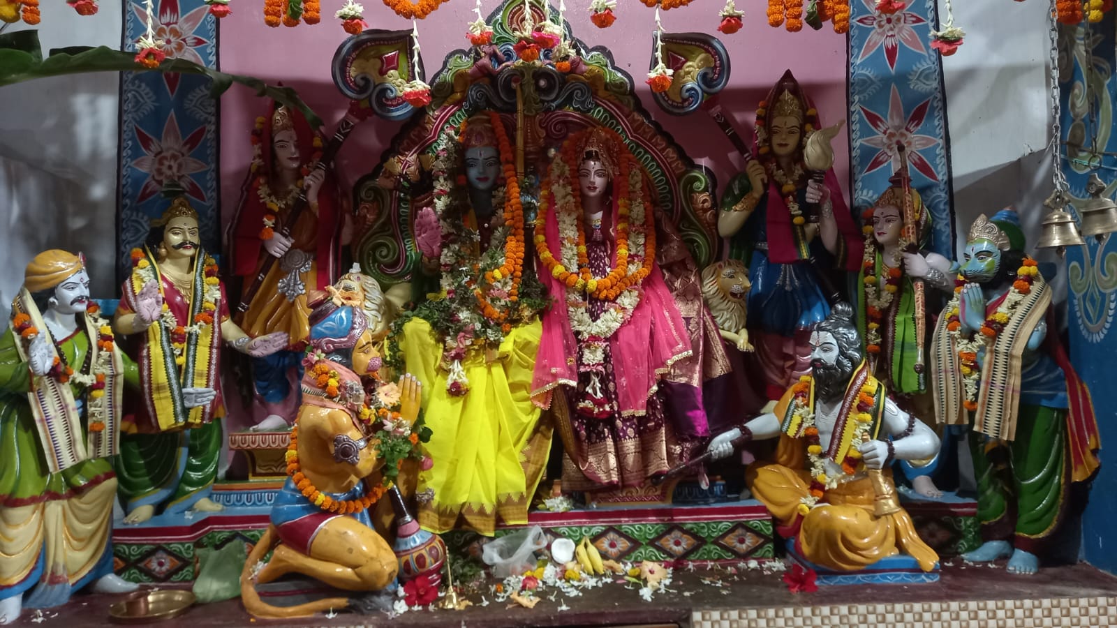 ମହାବୀର ବଜାର ସ୍ଥିତ ମହାବୀର ପୂଜା କମିଟି ପକ୍ଷରୁ ରାମ ନବମୀ ପାଳନ