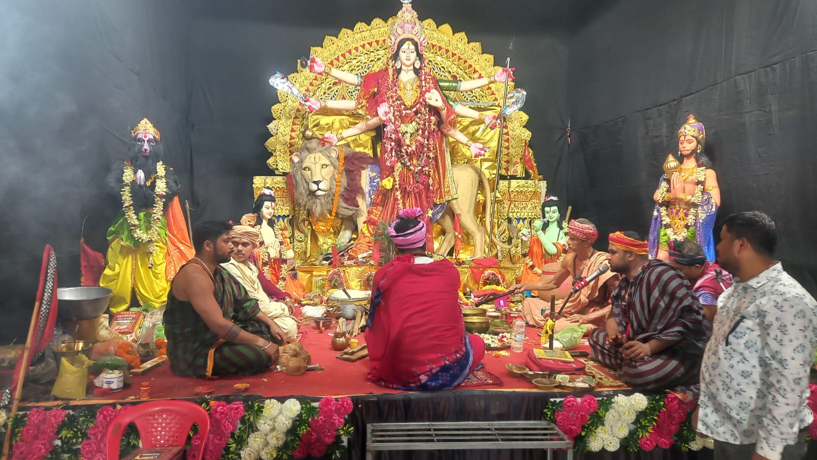 ବଅଁରପାଳରେ ମା’ ବାସନ୍ତିକ ଦୁର୍ଗାପୂଜା ଆରମ୍ଭ