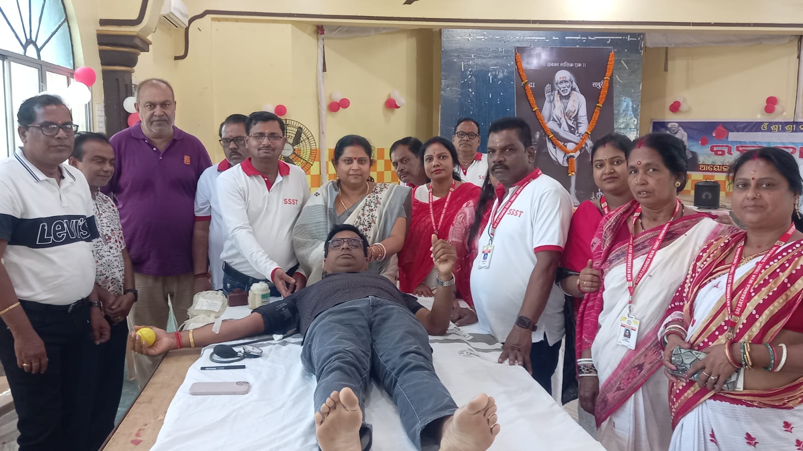ସ୍ବେଛାକୃତ ରକ୍ତଦାନ ଶିବିର ଅନୁଷ୍ଠିତ