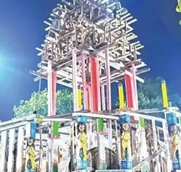 ଆଉ ୪ ଦିନରେ ରୁକୁଣା ରଥଯାତ୍ରା: ନୂଆ ଦଧିନଉତି ସହ ରଥଖଳାରେ ଦ୍ରୁତଗତିରେ ନିର୍ମାଣ, ଭକ୍ତମାନଙ୍କରେ ଉତ୍ସାହ ବୃଦ୍ଧି