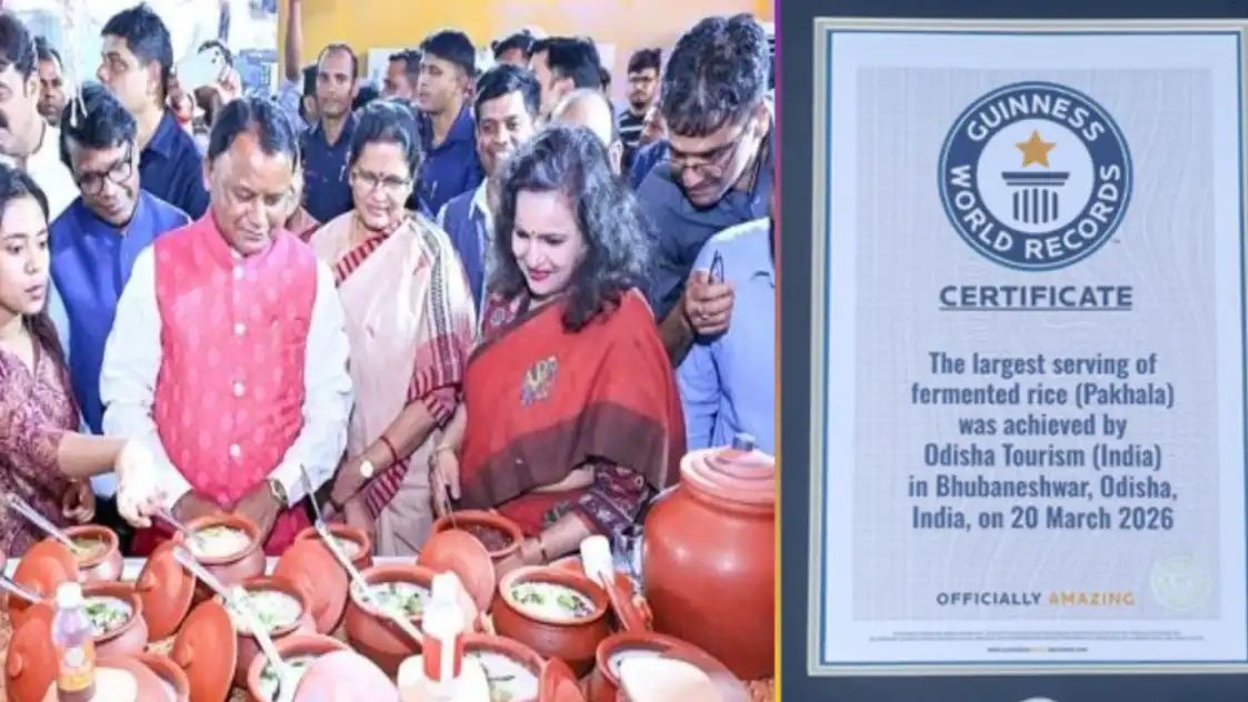 ଗିନିଜ ୱାଲର୍ଡ ରେକଡର୍ସରେ ଓଡ଼ିଶା ପଖାଳ