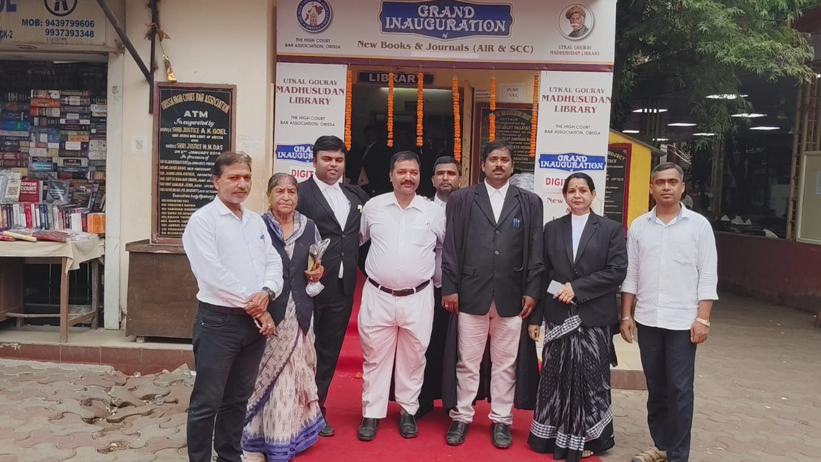 ଉତ୍କଳ ଗୌରବ ମଧୁସୂଦନ ପାଠାଗାର ଉଦଘାଟିତ