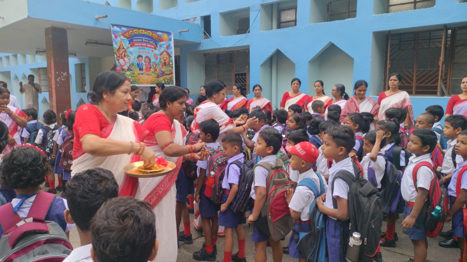 ନାଲକୋ ସରସ୍ଵତୀ ବିଦ୍ୟାମନ୍ଦିରରେ ପ୍ରାଥମିକ-୨ ପ୍ରବେଶ ଉତ୍ସବ ଅନୁଷ୍ଠିତ