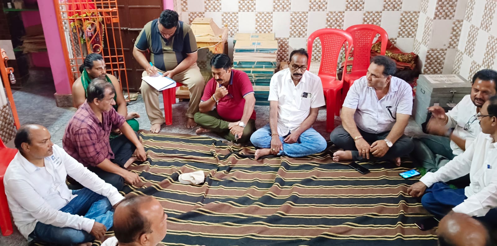 ଗୋସାଇଁନୂଆଗାଁ ନେହେରୁ ନଗର ୯ ମ ଲେନ୍ ସ୍ଥିତ ଶ୍ରୀ ଶ୍ରୀ ଶ୍ରୀ ଭକ୍ତରତ୍ନ ହନୁମାନ ମନ୍ଦିର ର ନୂତନ କମିଟି ଗଠନ