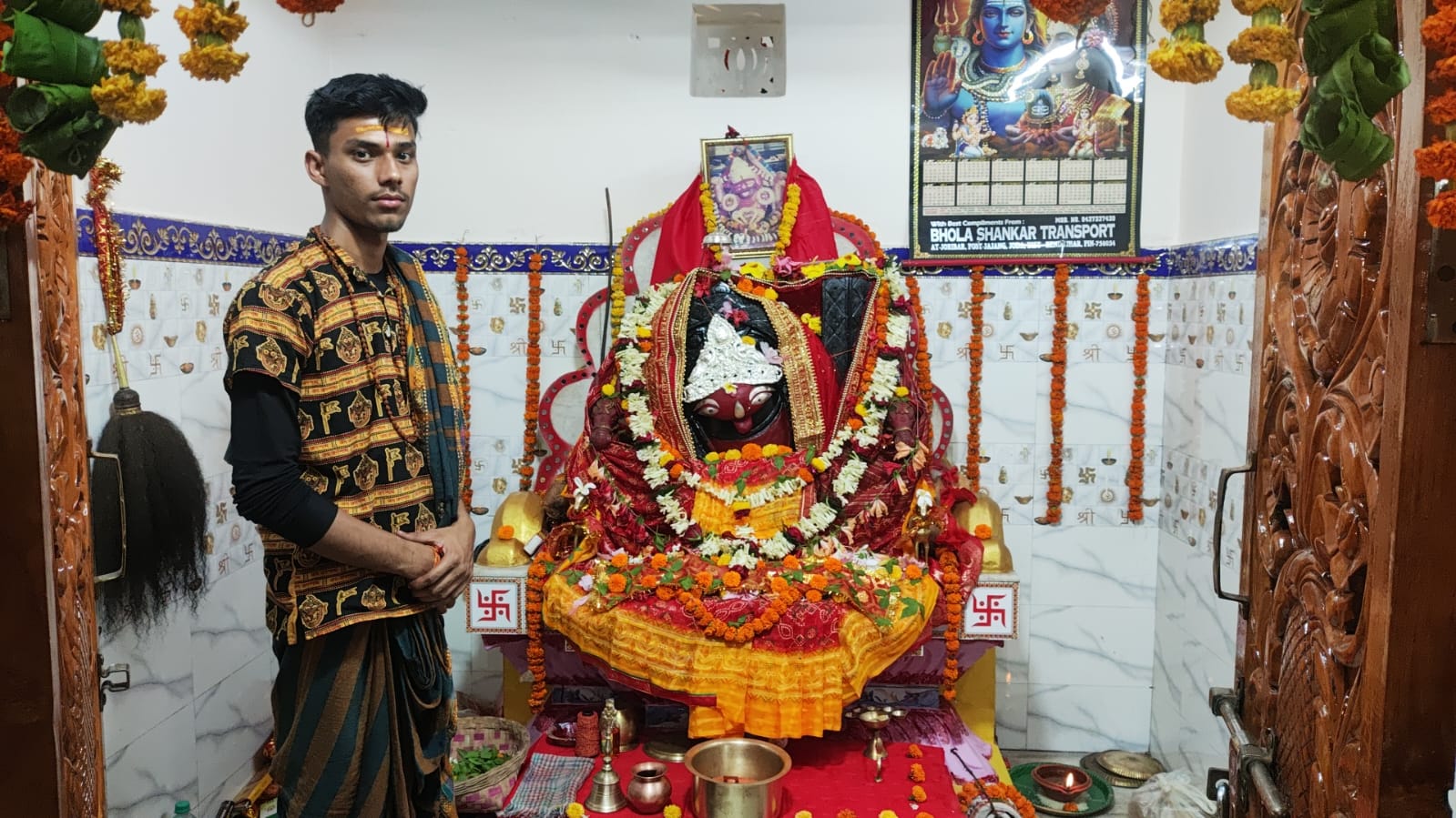 କୀରିବୁରୁଛକ ସ୍ଥିତ ମାଆ ତାରିଣୀଙ୍କ ମନ୍ଦିରର ପଞ୍ଚମ ବାର୍ଷିକ ଉତ୍ସବ ପାଳନ