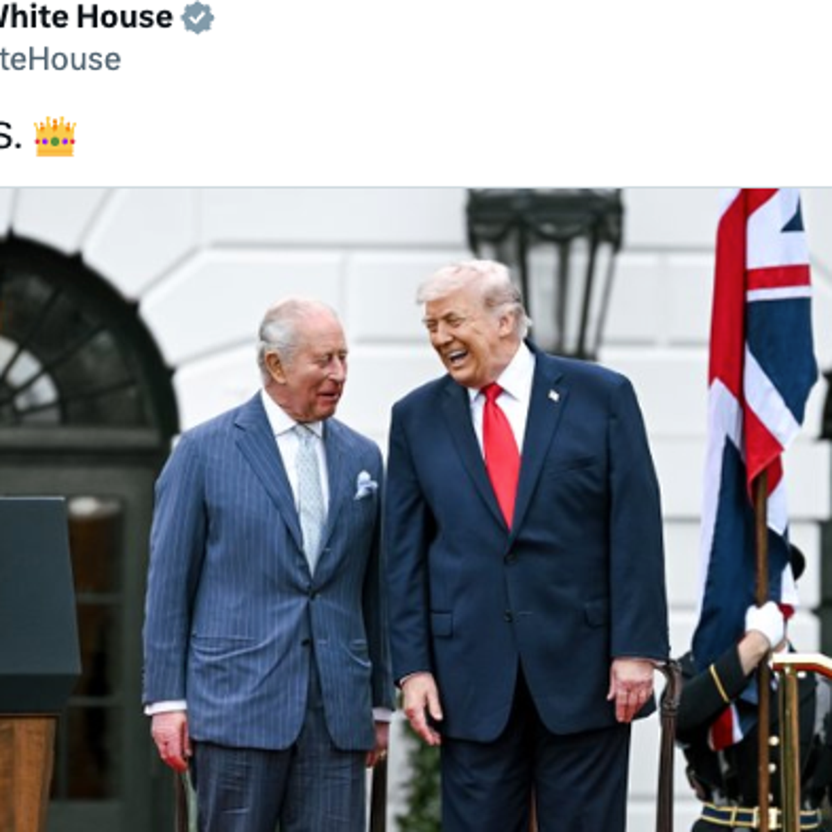 ଇରାନକୁ କେବେବି ପରମାଣୁ ଅସ୍ତ୍ର ତିଆରି କରିବାକୁ ଦେବୁ ନାହିଁ, ଟ୍ରମ୍ପଙ୍କ ସହ ସହମତ କିଙ୍ଗ ଚାର୍ଲ୍ସ