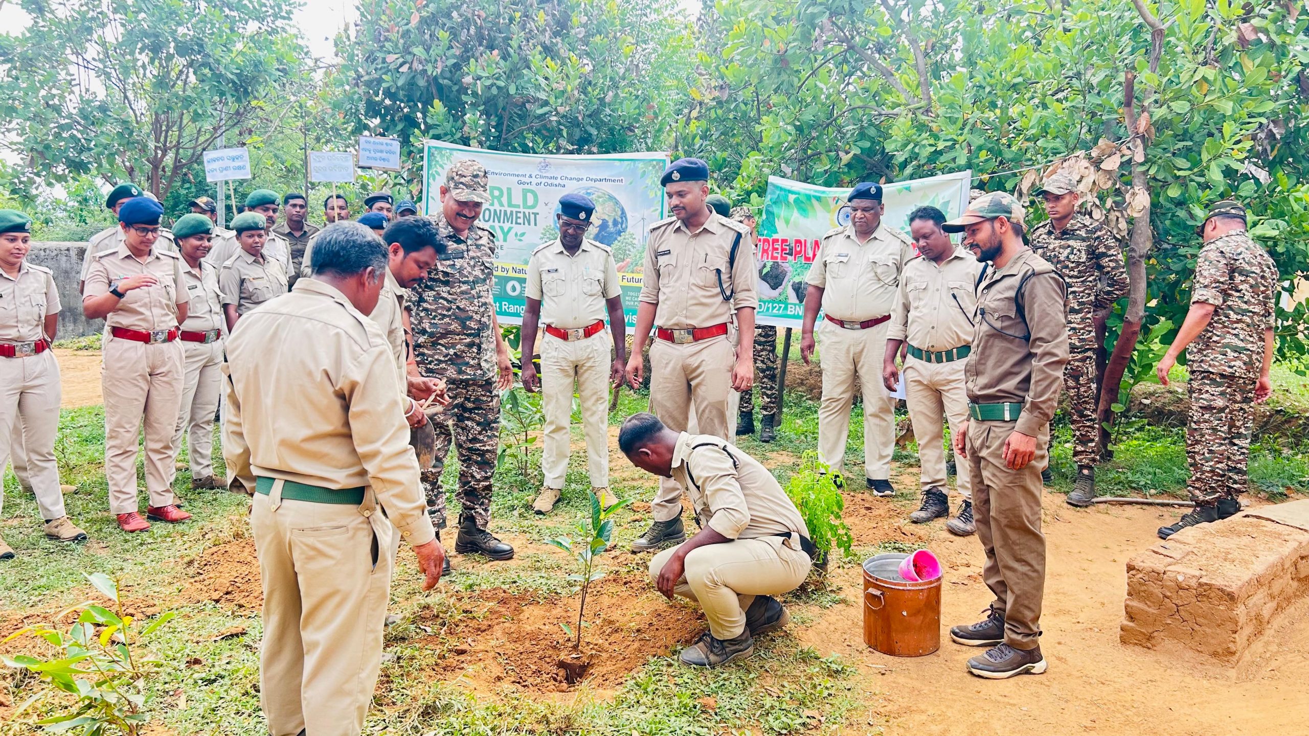 ବିଶ୍ୱ ପରିବେଶ ଦିବସ ଅବସରରେ ବୃକ୍ଷରୋପଣ ଓ ସଚେତନତା ରାଲି ଅନୁଷ୍ଠିତ