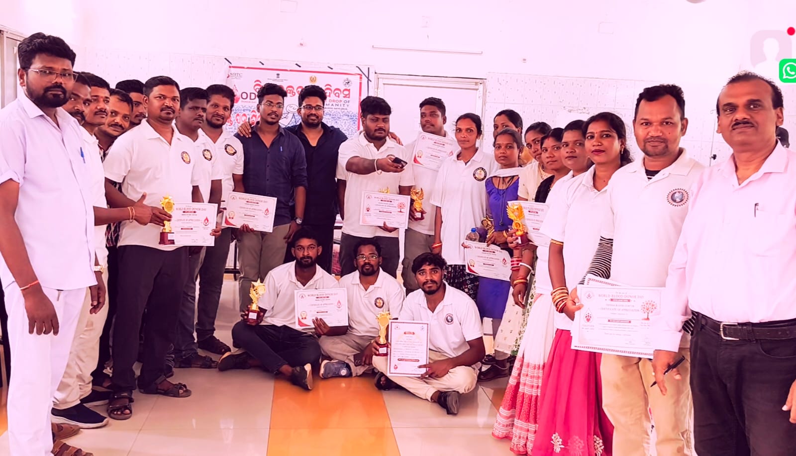 ବିଶ୍ବ ରକ୍ତଦାତା ଦିବସରେ ସ୍ବେଛାକୃତ ରକ୍ତଦାନ ଶିବିର : ଉପଖଣ୍ଡ ଚିକିତ୍ସାଳୟରେ ୬୫ ୟୁନିଟ୍ ରକ୍ତ ସଂଗ୍ରହ