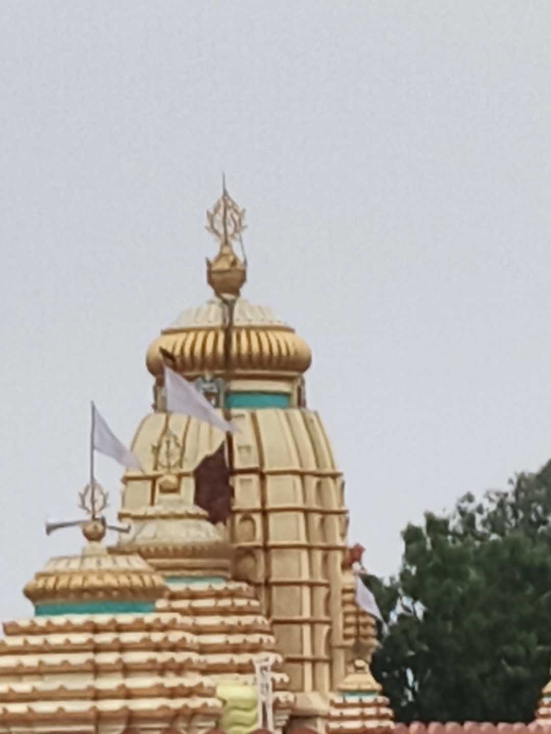 ନୂତନ ମାଉସୀ ମା ମନ୍ଦିର ଉପେରେ ବଜ୍ରପାତ