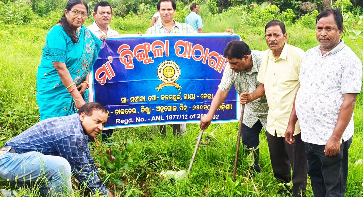 ହିଙ୍ଗୁଳା ପାଠାଗାର ପକ୍ଷରୁ ବୃକ୍ଷରୋପଣ କାର୍ଯ୍ୟକ୍ରମ