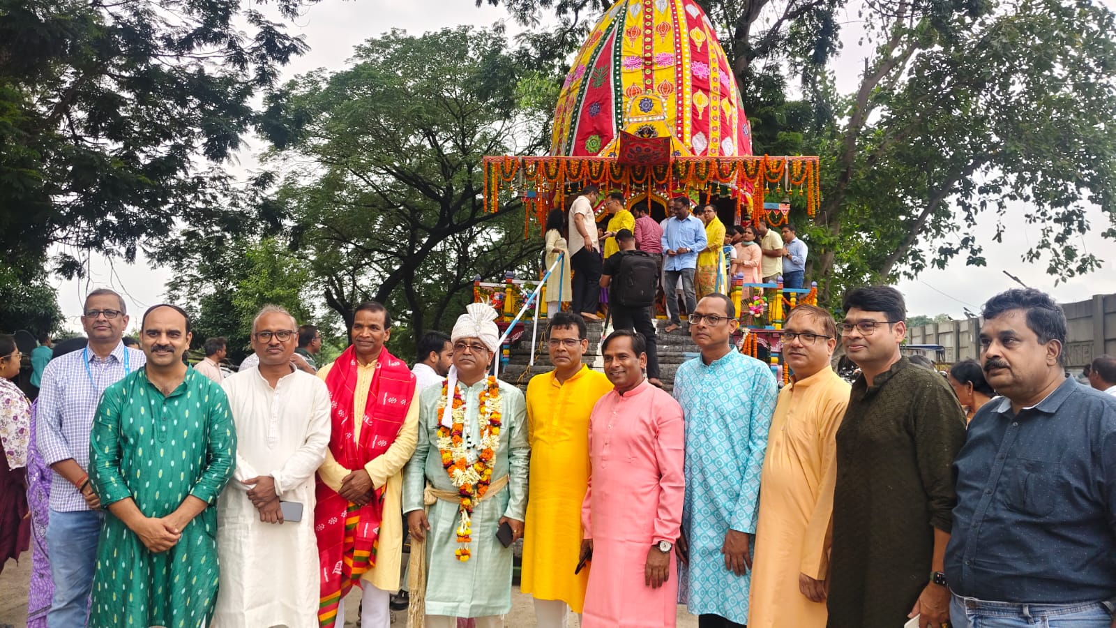 ଏନ୍ ଟି ପି ସି ତାଳଚେର ଥର୍ମାଲ୍ ଭକ୍ତି ଏବଂ ସାମୁହିକ ଭାବନା ସହିତ ରଥଯାତ୍ରା ପାଳନ କରିଛି