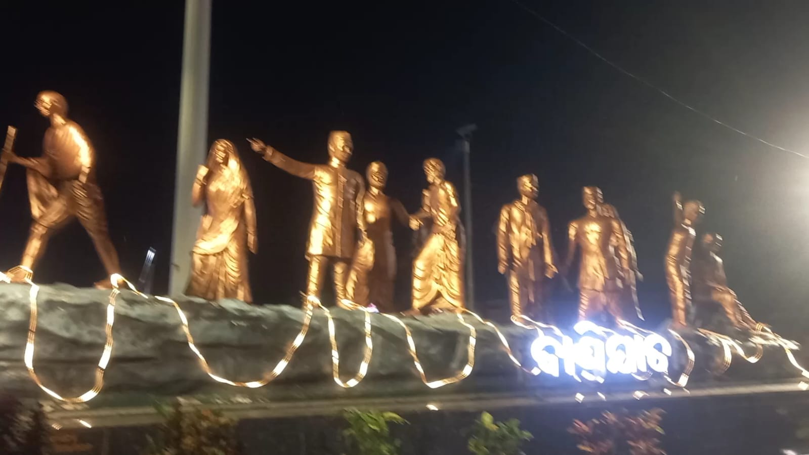 ଆଲୋକମାଳାରେ ଝଲସୁଛି ଢେଙ୍କାନାଳ ସହର, ସ୍ୱାଧୀନତା ଦିବସ ପାଇଁ ସଜେଇ ହେଲା ସହର