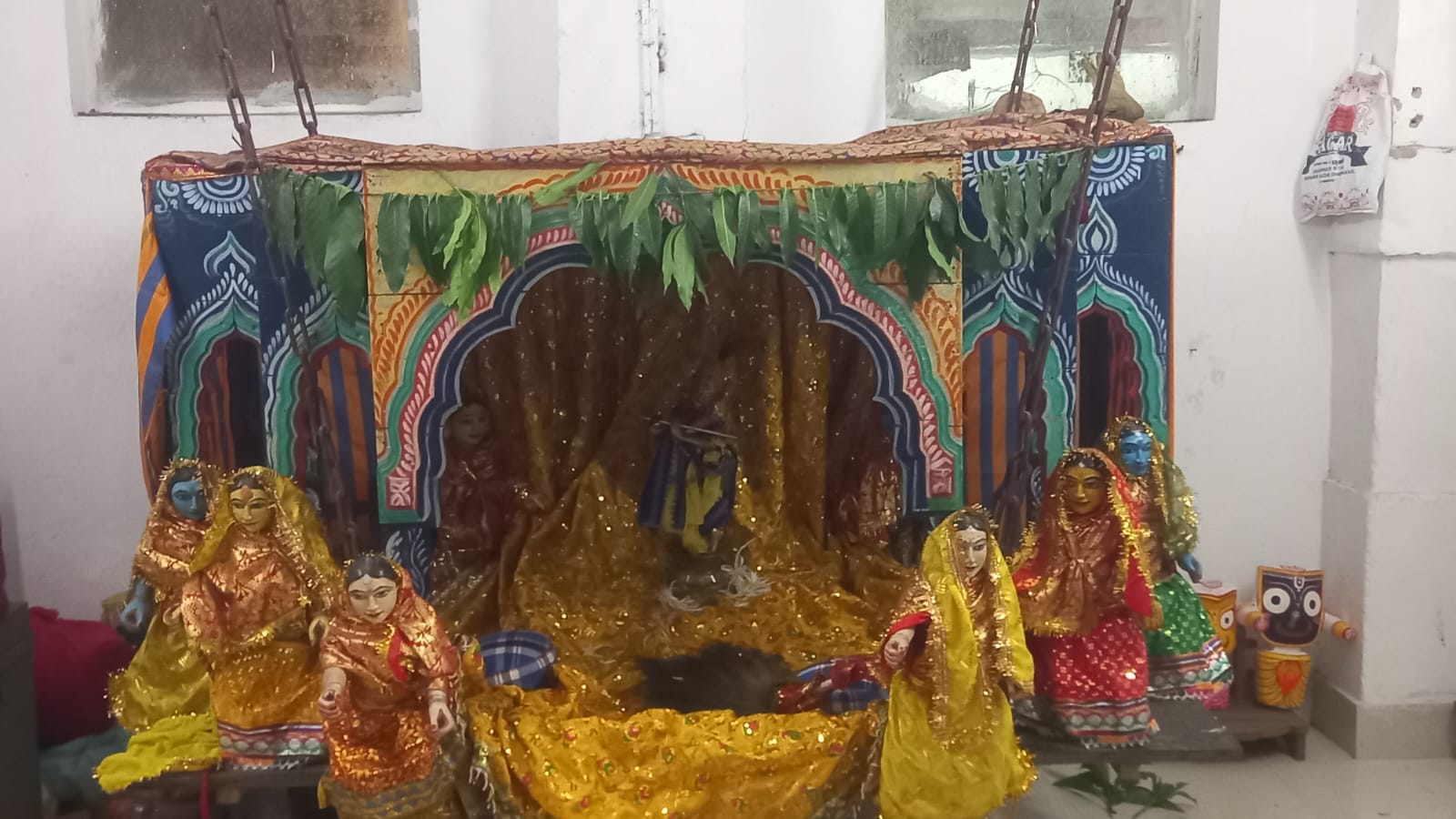 ସିଦ୍ଧ ବଳରାମଜୀଉଙ୍କ ମନ୍ଦିରରେ ମଦନ ମୋହନ ଙ୍କ ଝୁଲଣ ପର୍ବ ଆରମ୍ଭ