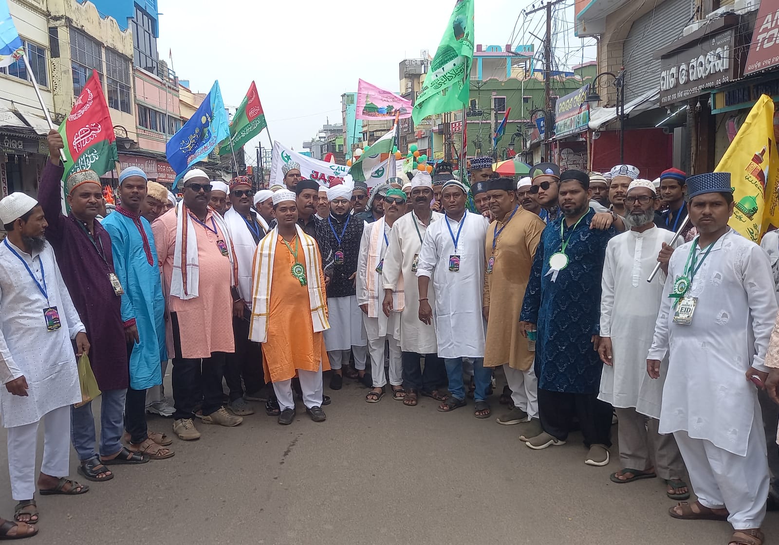 ଇଦ୍–ମିଲାଦ୍–ଉନ୍–ନବି ( ମହାପୁରୁଷ ମହମ୍ମଦ) ଙ୍କ ଜନ୍ମ ବାର୍ଷିକ ଶାନ୍ତି ପୂର୍ଣ୍ଣ ଭାବରେ ଅତି ଉତ୍ସାହ ର ସହ ପାଳନ କରାଗଲା ଢେଙ୍କାନାଳ ସହରରେ