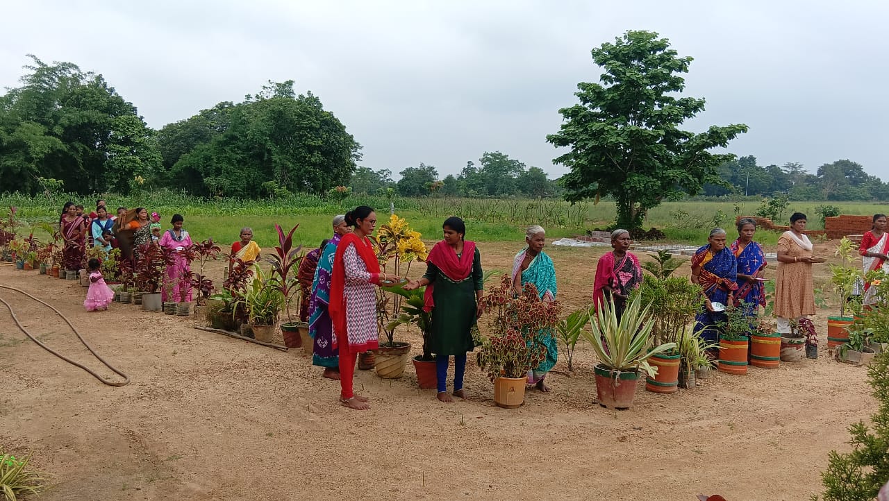 ଶାନ୍ତି ତପୋବନ ଆଶ୍ରମରେ ଅନ୍ତେବାସିନୀ ବୃକ୍ଷ୍ୟଦେବତା ଙ୍କୁ ବାନ୍ଧିଲେ ରାଖୀ
