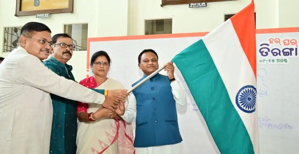 ଅଗଷ୍ଟ ୯ରୁ ୧୭ ଯାଏଁ ଓଡ଼ିଶାରେ ‘ଘରେ ଘରେ ତ୍ରିରଙ୍ଗା’ ଅଭିଯାନ
