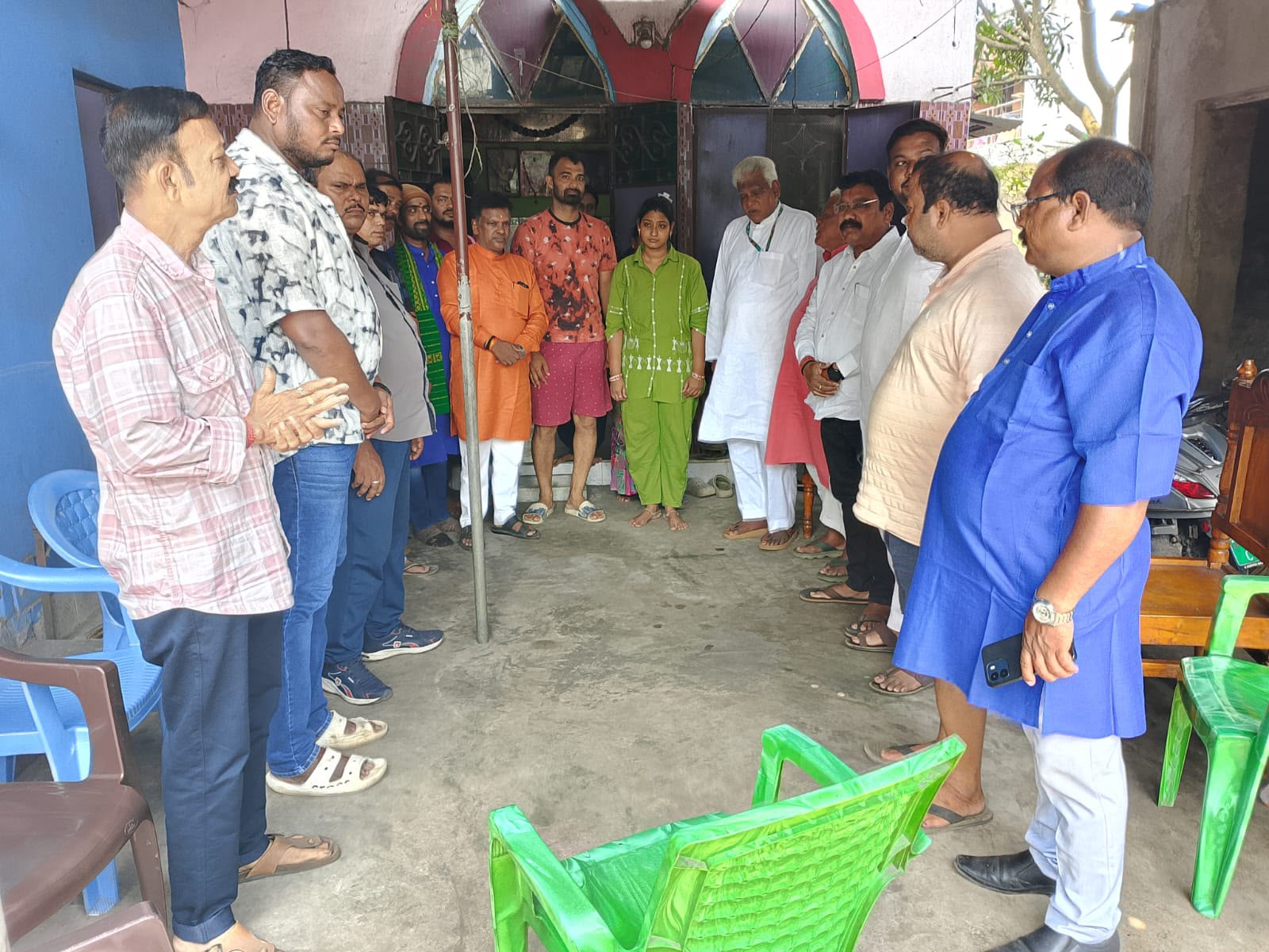 ସହିଦ ରାଣା ପ୍ରତାପ ଙ୍କ ବାପା ଙ୍କ ବିୟୋଗ, ତାଙ୍କ ବାସଗୃହ ରେ ପହଂଚି ଶ୍ରଦ୍ଧାଞ୍ଜଳି ଜଣାଇଲେ ଢେଙ୍କାନାଳ ସାଂସଦ ରୁଦ୍ର ନାରାୟଣ ପାଣି
