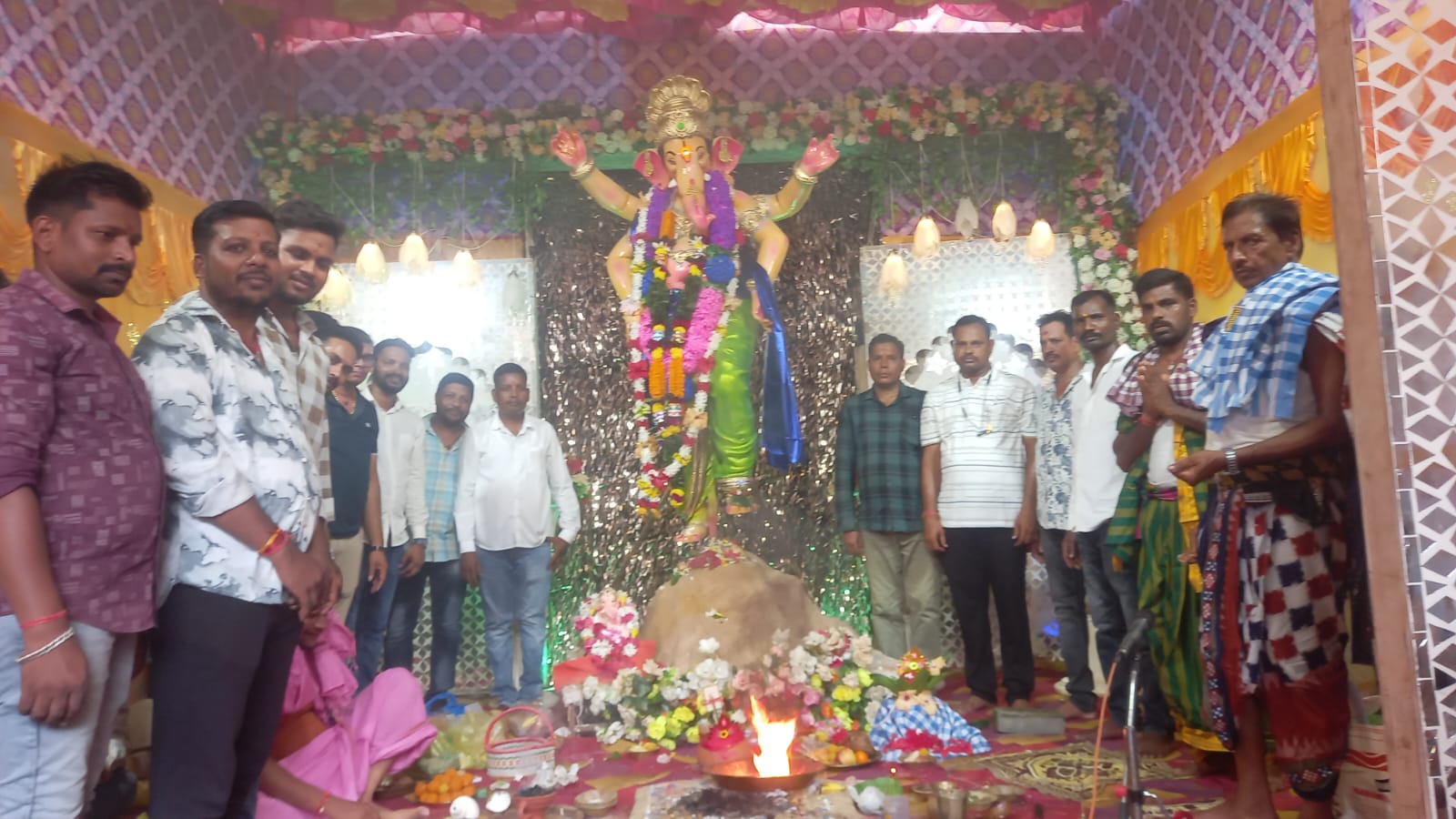କାଙ୍କଡପାଳ ନୂଆସାହି ବଜରଙ୍ଗ କ୍ଲବ୍ର ଗଣେଶ ପୂଜା