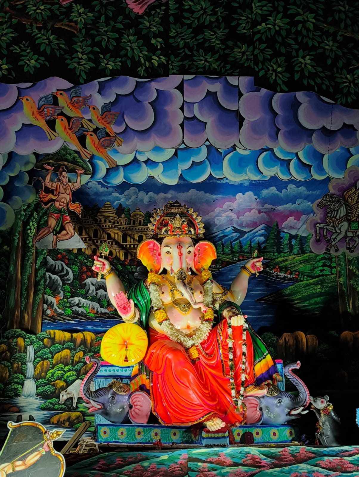 ପଙ୍ଗାତିରା ଦୋଳମଣ୍ଡପ ସାହିର ଗଣେଶ ପୂଜା ଅନୁଷ୍ଠିତ