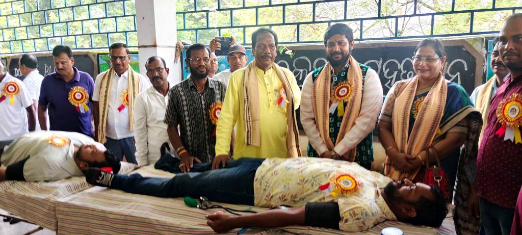 ରକ୍ତଦାନ ଶିବିର, ୪୫ ୟୁନିଟ୍ ରକ୍ତ ସଂଗ୍ରହ