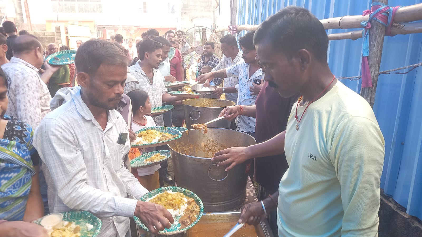 ଗଣେଶ ପୂଜାରେ ମହାବୀର ୟୁଥ୍ କ୍ଲବ୍ର ଅନ୍ନସଂଖୁଡି ଭୋଗ
