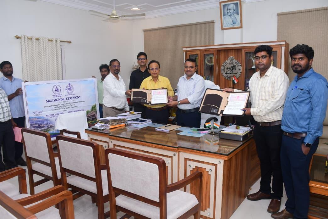 ବୀର ସୁରେନ୍ଦ୍ର ସାଏଙ୍କ ଜନ୍ମସ୍ଥାନ ସଂରକ୍ଷଣ ପାଇଁ ଏନ ଏଲ ସି ଆଇ ଏଲ –ସମ୍ବଲପୁର ଜିଲ୍ଲା ପ୍ରଶାସନ ମଧ୍ୟରେ ଏମ୍ଓୟୁ ସ୍ବାକ୍ଷର