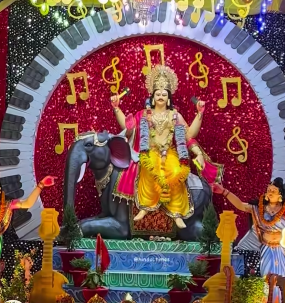 ଅନୁଗୋଳ ନାଲକୋ ନଗରରେ ଧୁମ୍ଧାମରେ ବିଶ୍ୱକର୍ମା ପୂଜା