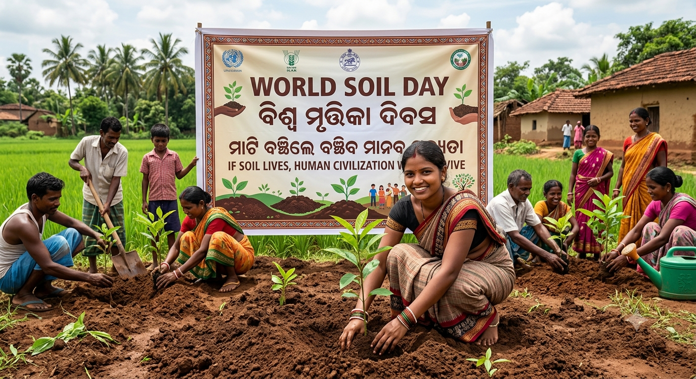 ବିଶ୍ୱ ମୃତ୍ତିକା ଦିବସ: ମାଟି ବଞ୍ଚିଲେ ବଞ୍ଚିବ ମାନବ ସଭ୍ୟତା