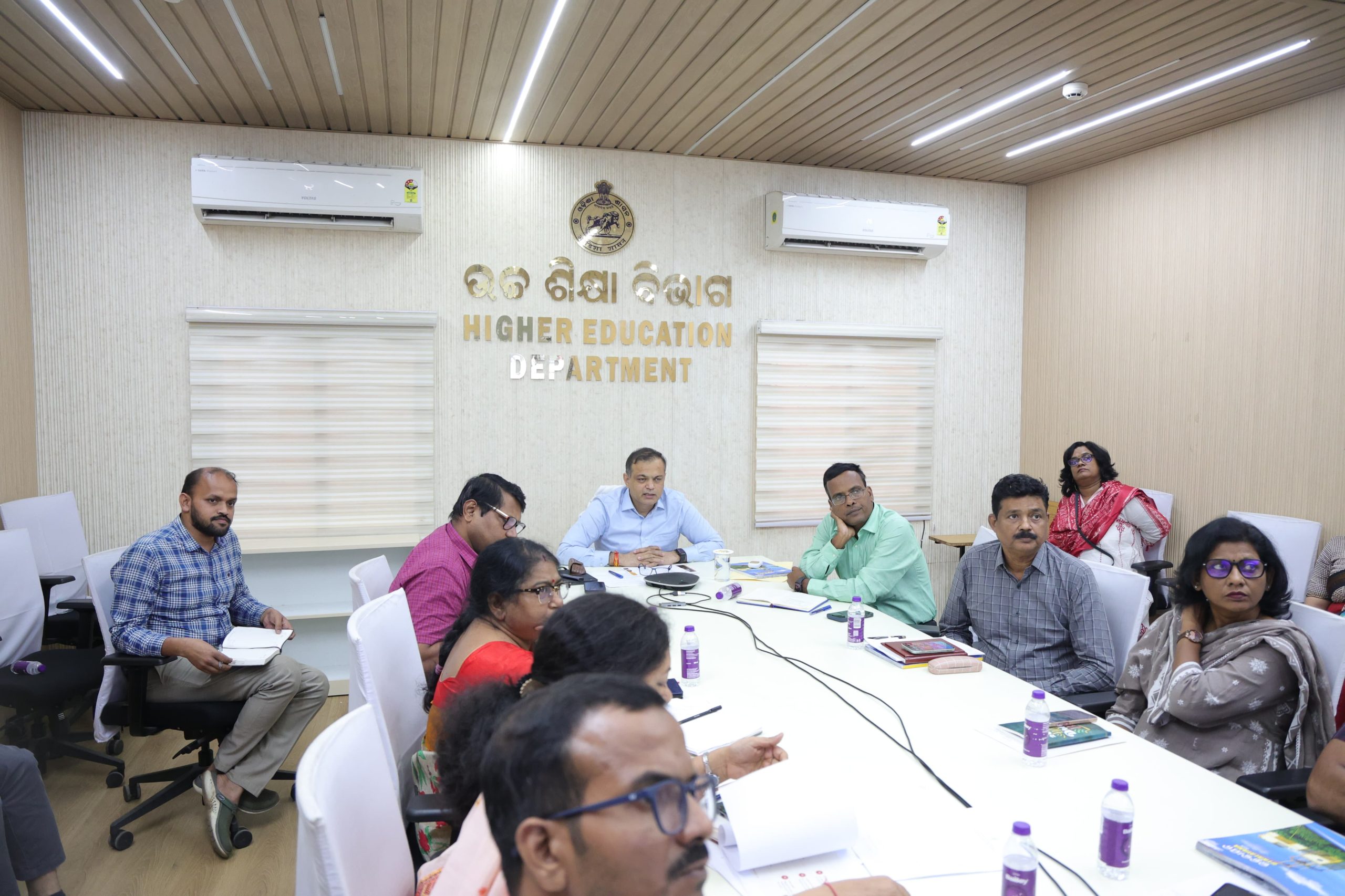 ଛାତ୍ର ସଂସଦ ନିର୍ବାଚନ ପ୍ରସ୍ତୁତି ନେଇ ଉଚ୍ଚଶିକ୍ଷା ବିଭାଗର ବୈଠକ