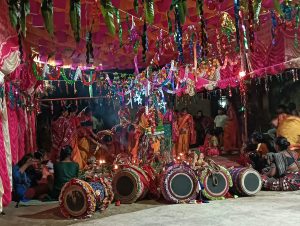 ଗରିଆବାହାଲ ରେ କରମ୍ ସାନି ପୂଜା ଉଦଯାପିତ